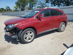 Salvage cars for sale from Copart Riverview, FL: 2010 Lexus RX 450