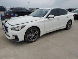 Infiniti Q50 Luxe Vehiculos salvage en venta: 2019 Infiniti Q50 Luxe