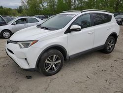 Salvage cars for sale at Candia, NH auction: 2017 Toyota Rav4 XLE