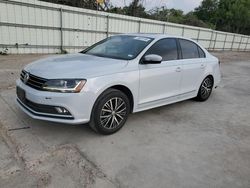 Salvage cars for sale at Corpus Christi, TX auction: 2017 Volkswagen Jetta SEL