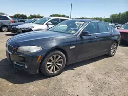 Salvage cars for sale from Copart East Granby, CT: 2015 BMW 528 XI