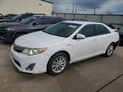 Salvage cars for sale from Copart Haslet, TX: 2012 Toyota Camry Hybrid