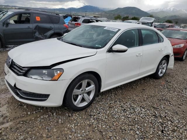 2012 Volkswagen Passat SE