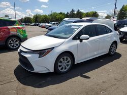 Toyota Corolla le salvage cars for sale: 2020 Toyota Corolla LE