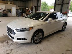 Salvage cars for sale at Rogersville, MO auction: 2016 Ford Fusion Titanium