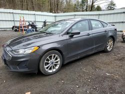 Salvage cars for sale at Center Rutland, VT auction: 2019 Ford Fusion SE