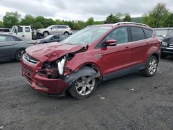 Salvage cars for sale from Copart Grantville, PA: 2014 Ford Escape Titanium