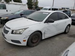 Salvage cars for sale from Copart Rancho Cucamonga, CA: 2014 Chevrolet Cruze LS