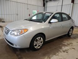 Salvage cars for sale from Copart Franklin, WI: 2010 Hyundai Elantra Blue