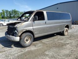 2001 Chevrolet Express G2500 en venta en Spartanburg, SC