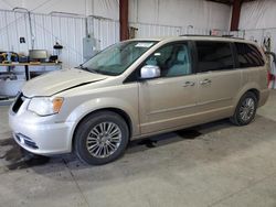 Salvage cars for sale at Billings, MT auction: 2013 Chrysler Town & Country Touring L