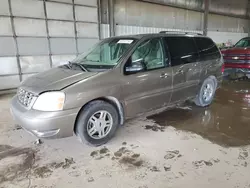 Salvage cars for sale at Des Moines, IA auction: 2005 Ford Freestar SEL