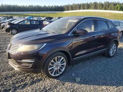 Salvage cars for sale at Concord, NC auction: 2015 Lincoln MKC