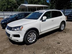 Salvage cars for sale at Austell, GA auction: 2012 Volkswagen Touareg V6