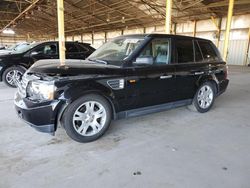 Land Rover Range Rover Sport hse salvage cars for sale: 2006 Land Rover Range Rover Sport HSE