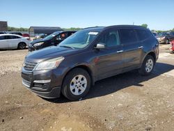 Salvage cars for sale from Copart Kansas City, KS: 2017 Chevrolet Traverse LS