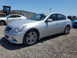 Salvage cars for sale from Copart Temple, TX: 2013 Infiniti G37 Base