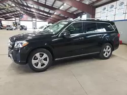 Salvage cars for sale at East Granby, CT auction: 2017 Mercedes-Benz GLS 450 4matic