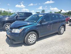 Vehiculos salvage en venta de Copart Bridgeton, MO: 2013 Dodge Journey SE
