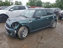 Salvage cars for sale from Copart Baltimore, MD: 2009 Mini Cooper S