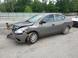 Salvage cars for sale from Copart Greenwell Springs, LA: 2015 Nissan Versa S