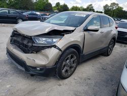 Honda cr-v ex salvage cars for sale: 2018 Honda CR-V EX