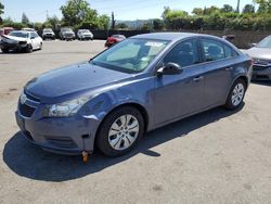 Chevrolet Cruze LS salvage cars for sale: 2014 Chevrolet Cruze LS