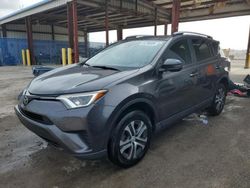 Salvage vehicles for parts for sale at auction: 2018 Toyota Rav4 LE