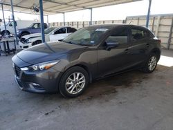 Salvage cars for sale at Anthony, TX auction: 2017 Mazda 3 Sport