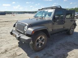 Jeep Wrangler salvage cars for sale: 2018 Jeep Wrangler Unlimited Sahara