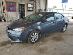 Salvage cars for sale from Copart Fort Wayne, IN: 2015 Toyota Corolla L