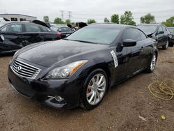 Salvage cars for sale at Elgin, IL auction: 2012 Infiniti G37 Base