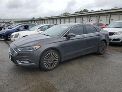 Salvage cars for sale from Copart Louisville, KY: 2017 Ford Fusion Titanium