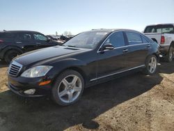 Salvage cars for sale at Rocky View County, AB auction: 2007 Mercedes-Benz S 550 4matic