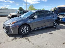 Salvage cars for sale at Littleton, CO auction: 2020 Toyota Prius LE