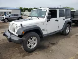 Jeep Wrangler Unlimited Sport salvage cars for sale: 2018 Jeep Wrangler Unlimited Sport