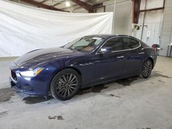 Maserati salvage cars for sale: 2017 Maserati Ghibli S