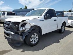 Salvage cars for sale at Hayward, CA auction: 2015 Ford F150