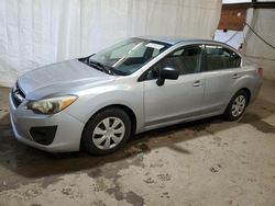 Salvage cars for sale at Ebensburg, PA auction: 2012 Subaru Impreza