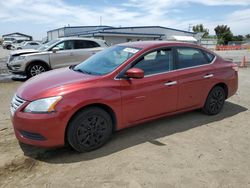 Salvage cars for sale at San Diego, CA auction: 2015 Nissan Sentra S