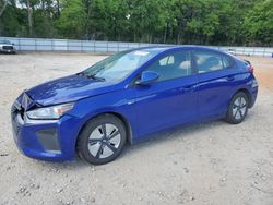 Salvage cars for sale from Copart Austell, GA: 2019 Hyundai Ioniq Blue