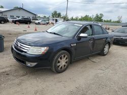 Salvage cars for sale at Pekin, IL auction: 2008 Ford Taurus Limited