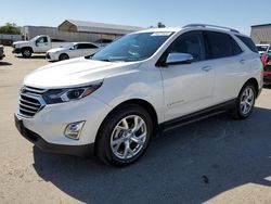 Salvage cars for sale at Fresno, CA auction: 2018 Chevrolet Equinox Premier