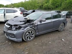 Salvage cars for sale at Marlboro, NY auction: 2017 Honda Accord EX