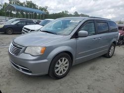 Salvage cars for sale at Spartanburg, SC auction: 2013 Chrysler Town & Country Touring