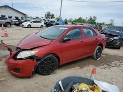 Salvage cars for sale at Pekin, IL auction: 2009 Toyota Corolla Base