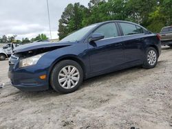 Salvage cars for sale at Knightdale, NC auction: 2011 Chevrolet Cruze LT