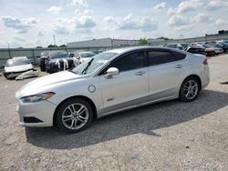 Salvage cars for sale from Copart Indianapolis, IN: 2015 Ford Fusion Titanium Phev