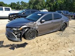 Salvage cars for sale from Copart Ocala, FL: 2022 Toyota Camry LE