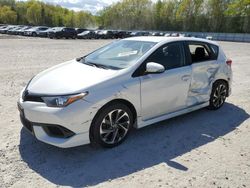 Salvage cars for sale at North Billerica, MA auction: 2018 Toyota Corolla IM